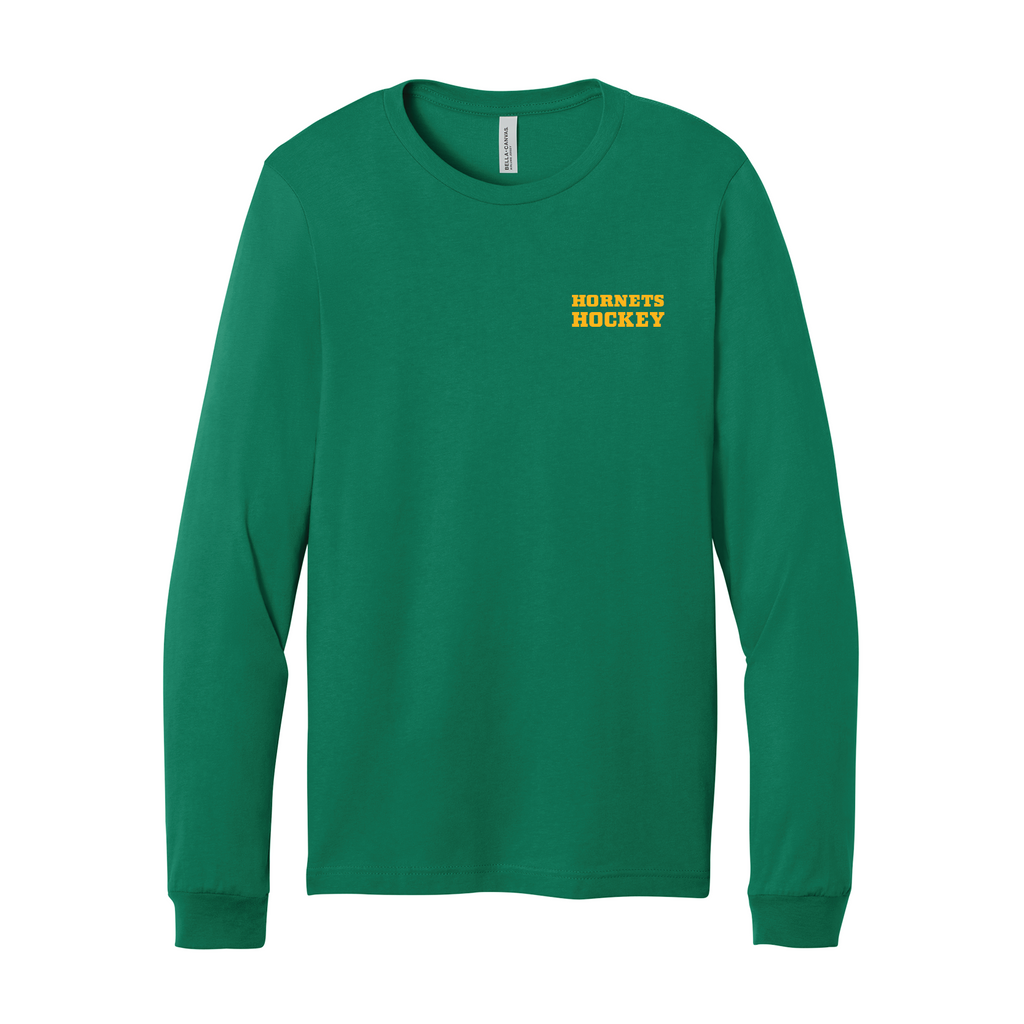 Adult Long Sleeve Printed Tee