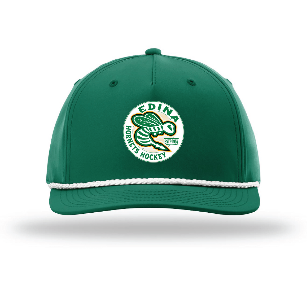 Adjustable 5-Panel Classic Rope Cap (PVC Patch)