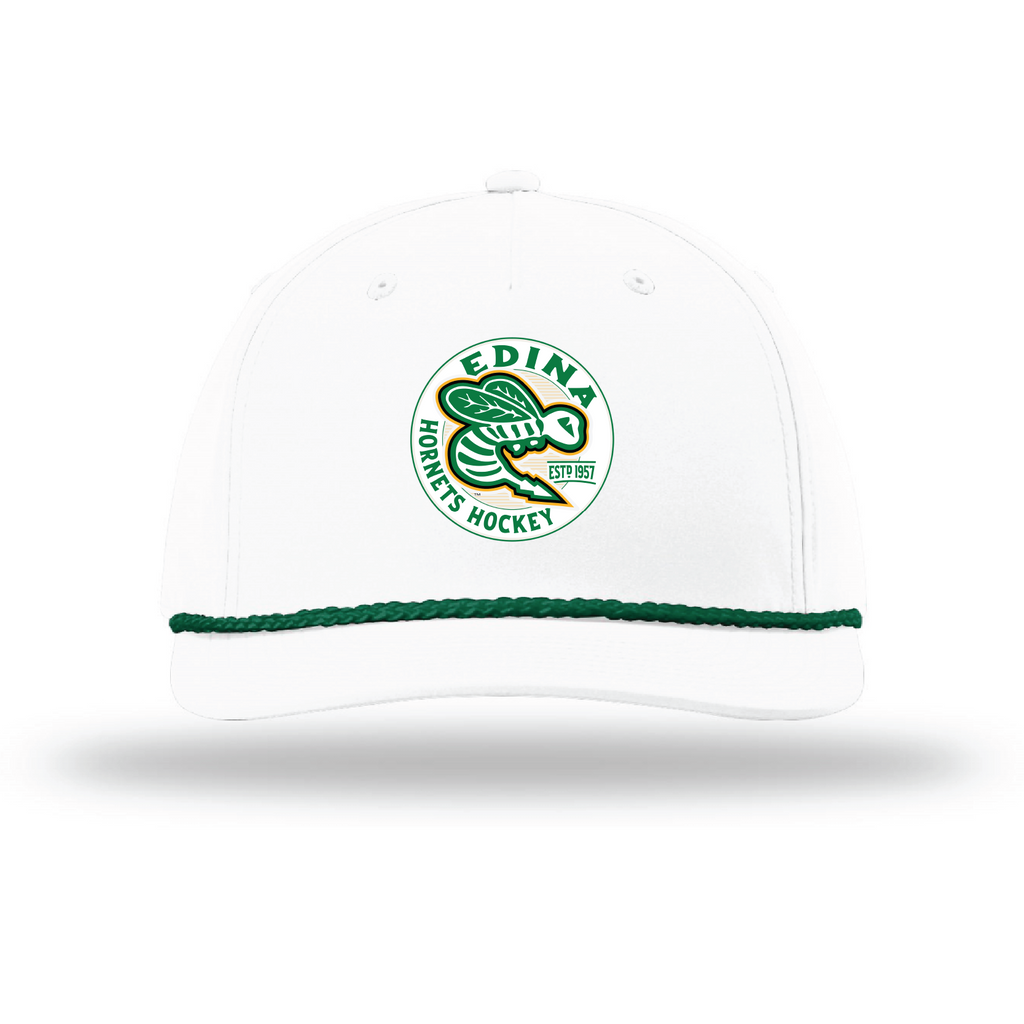 Adjustable 5-Panel Classic Rope Cap (PVC Patch)