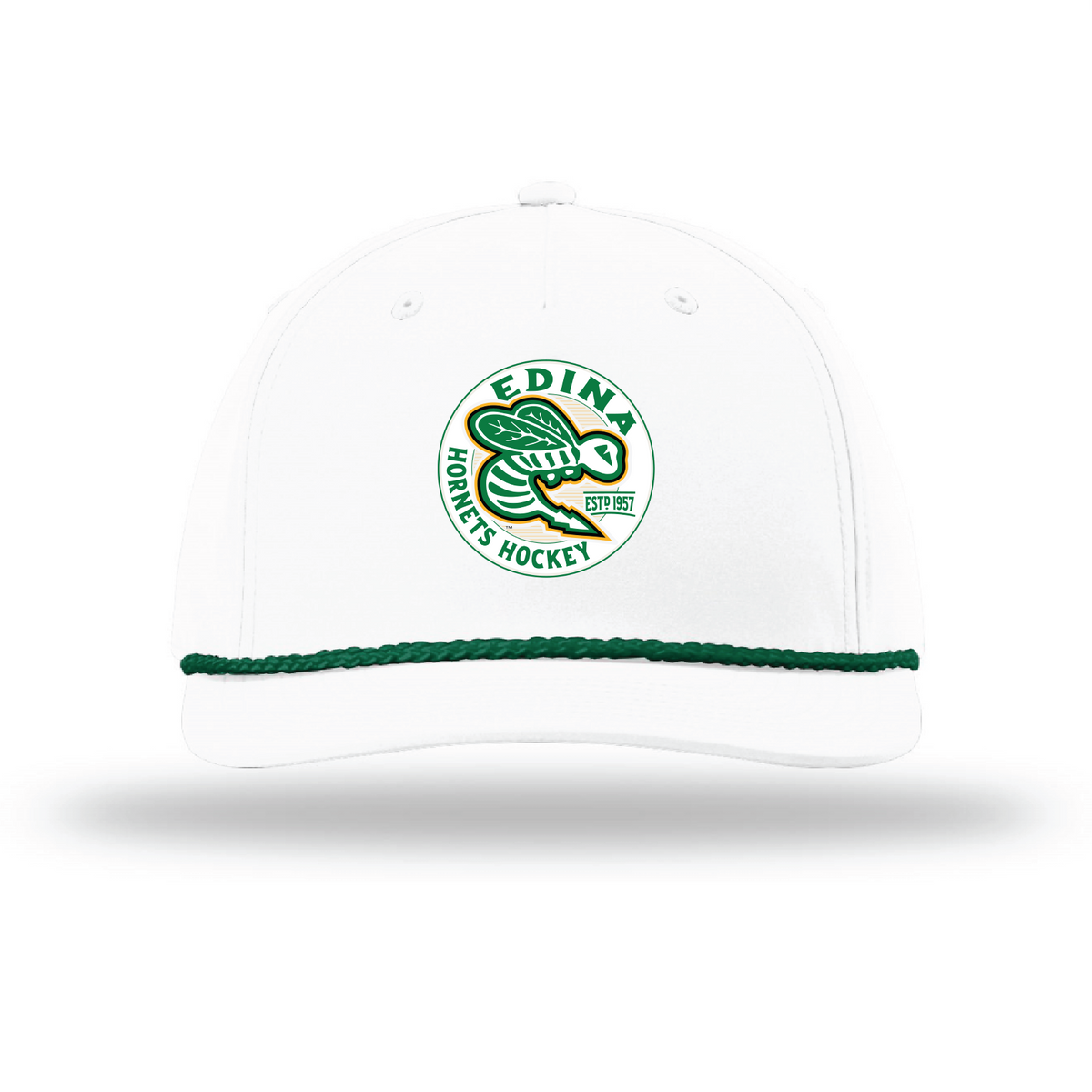 Adjustable 5-Panel Classic Rope Cap (PVC Patch)
